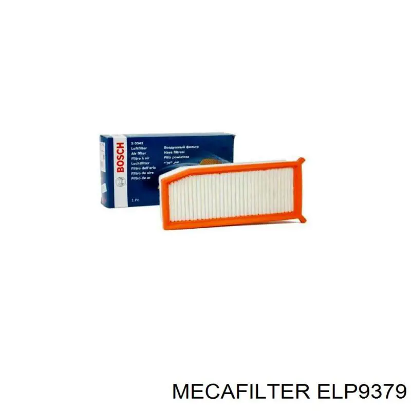 ELP9379 Mecafilter Воздушный фильтр двигателя