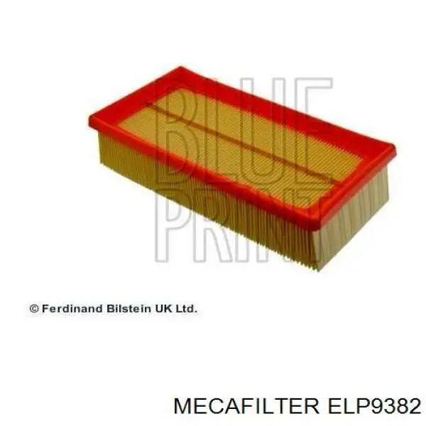 ELP9382 Mecafilter Воздушный фильтр двигателя