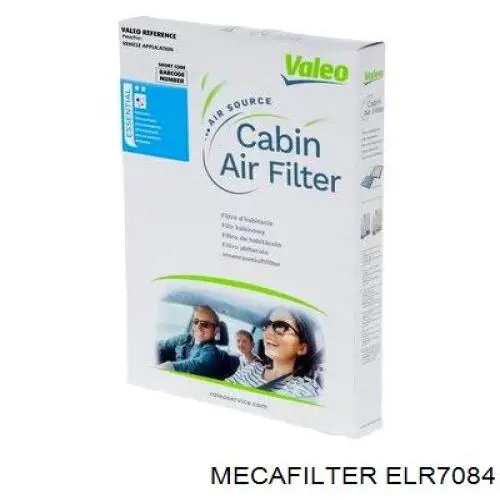 Воздушный фильтр салона Mecafilter ELR7084