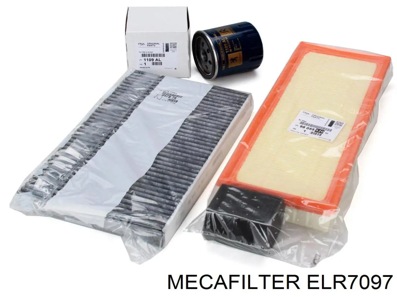 Фильтр салона ELR7097 Mecafilter