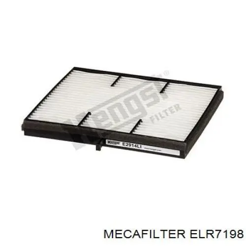 ELR7198 Mecafilter Внутрисалонный фильтр