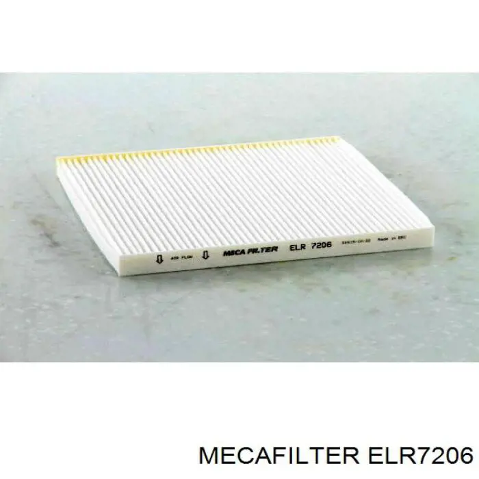 Фильтр салона ELR7206 Mecafilter