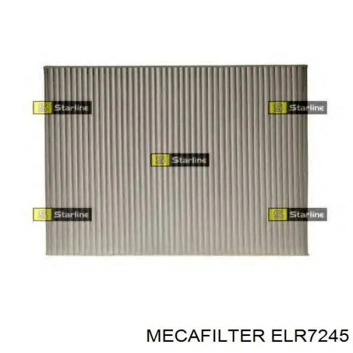 Фильтр салона ELR7245 Mecafilter