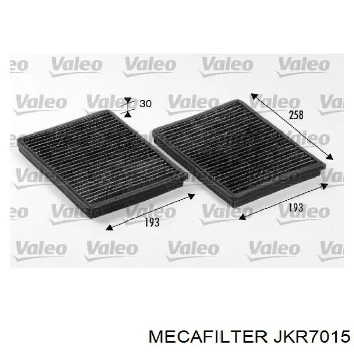 Фильтр салона JKR7015 Mecafilter