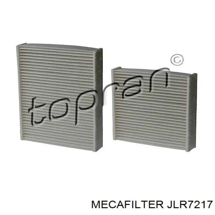 Воздушный фильтр салона Mecafilter JLR7217