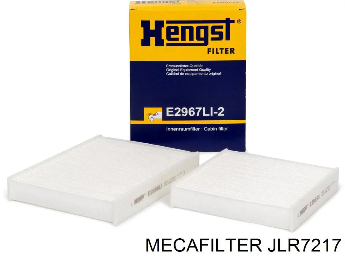 JLR7217 Mecafilter Внутрисалонный фильтр