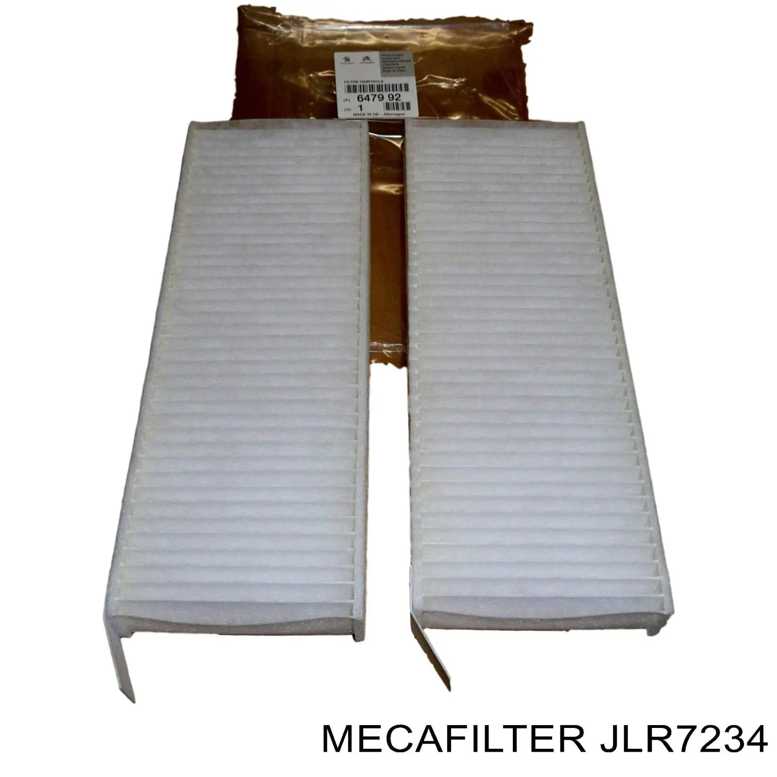 Купить JLR7234 Mecafilter Фильтр салона угольный