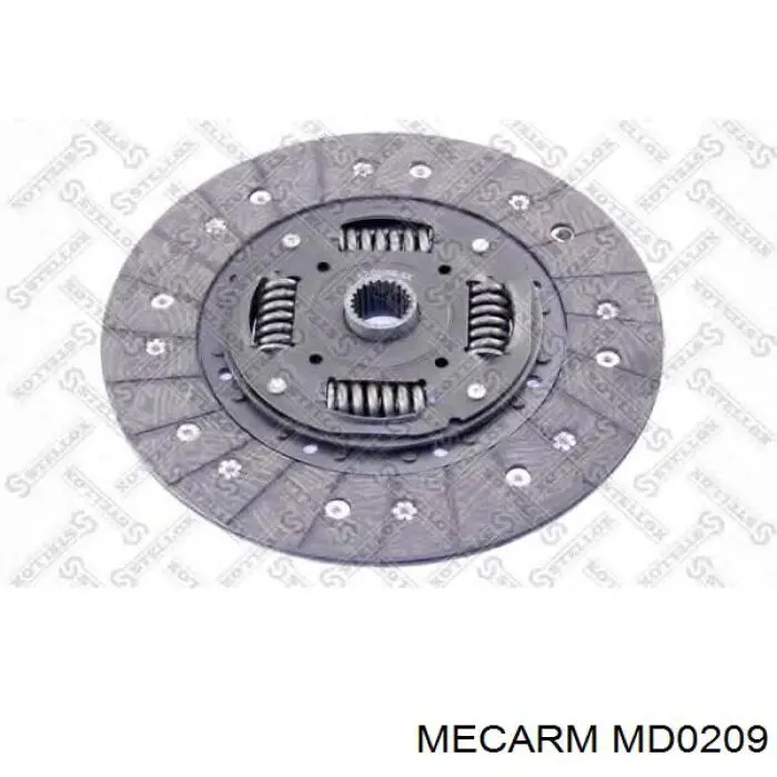 MD0209 Mecarm Диск сцепления ведомый
