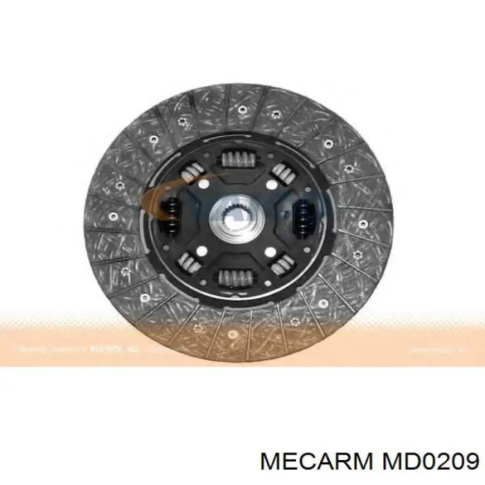 Диск сцепления Mecarm MD0209 цена, от 50.00 USD
