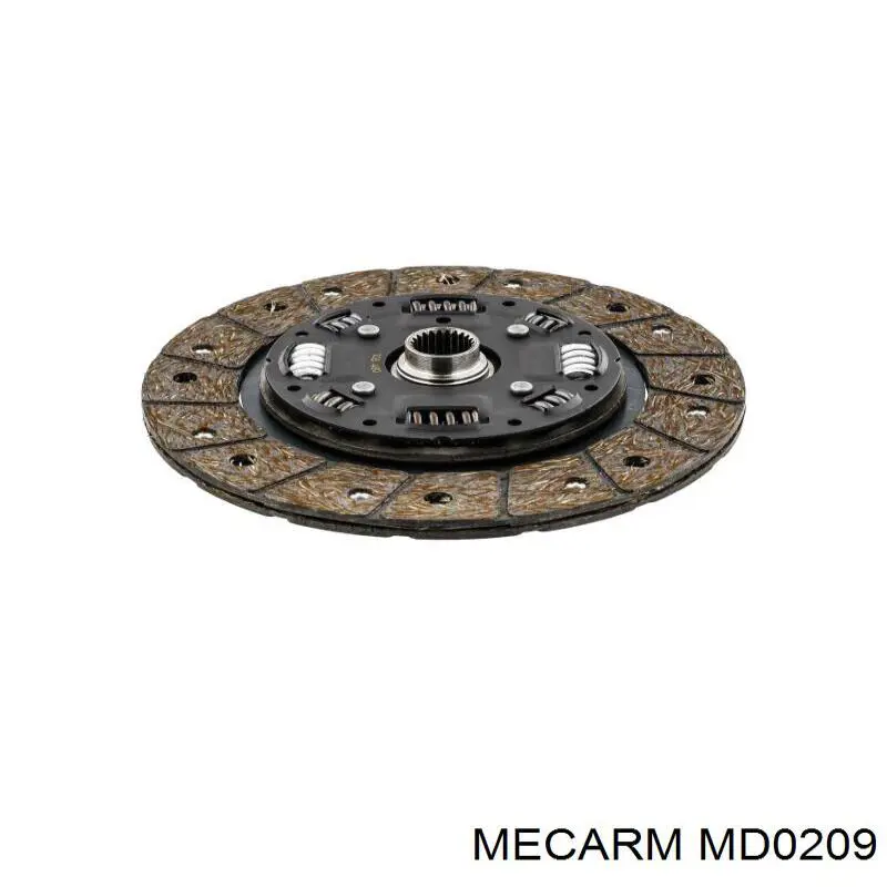 Диск сцепления MD0209 Mecarm