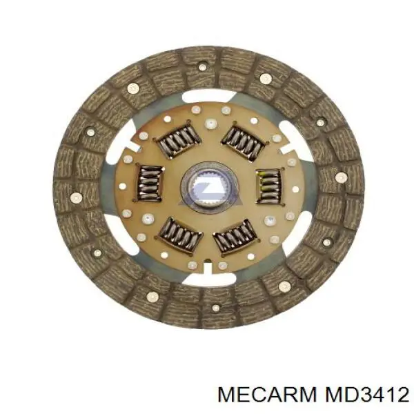 Купить MD3412 Mecarm Диск сцепления