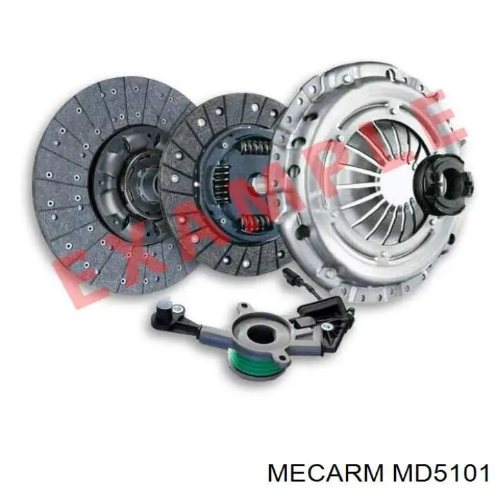 MD5101 Mecarm Диск сцепления ведомый