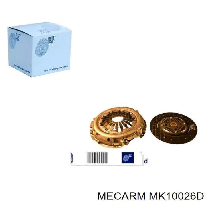 Купить MK10026D Mecarm Комплект сцепления (диск, корзина, подшипник)