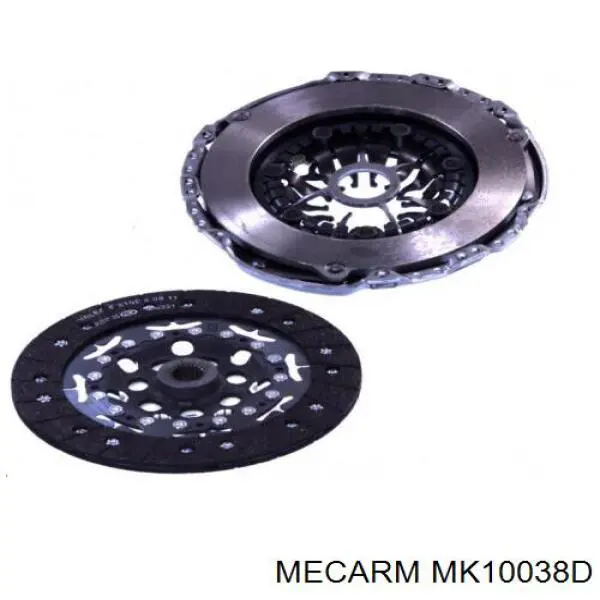 Купить MK10038D Mecarm Комплект сцепления (диск, корзина, подшипник)