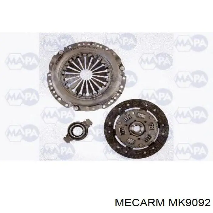 Комплект сцепления (3 части) Mecarm MK9092 цена, от 55.93 USD