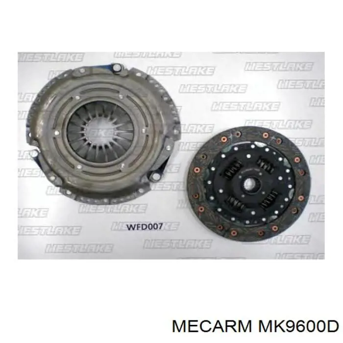 Комплект сцепления (3 части) Mecarm MK9600D цена, от 89.97 USD