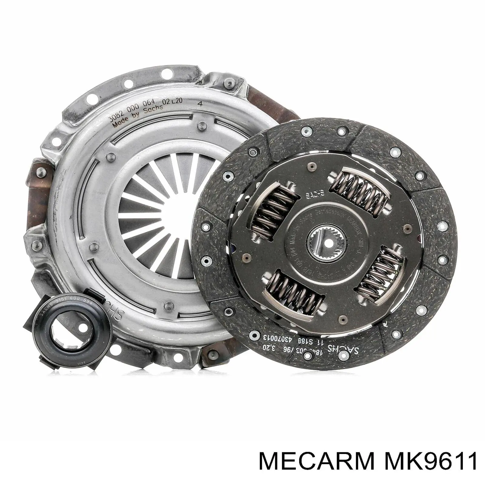Купить MK9611 Mecarm Комплект сцепления (диск, корзина, подшипник)