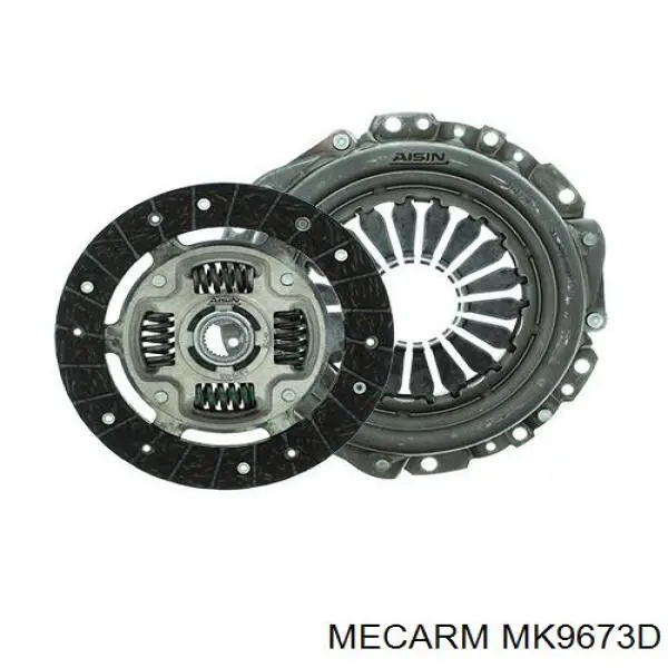 Комплект сцепления (3 части) Mecarm MK9673D цена, от 117.87 USD