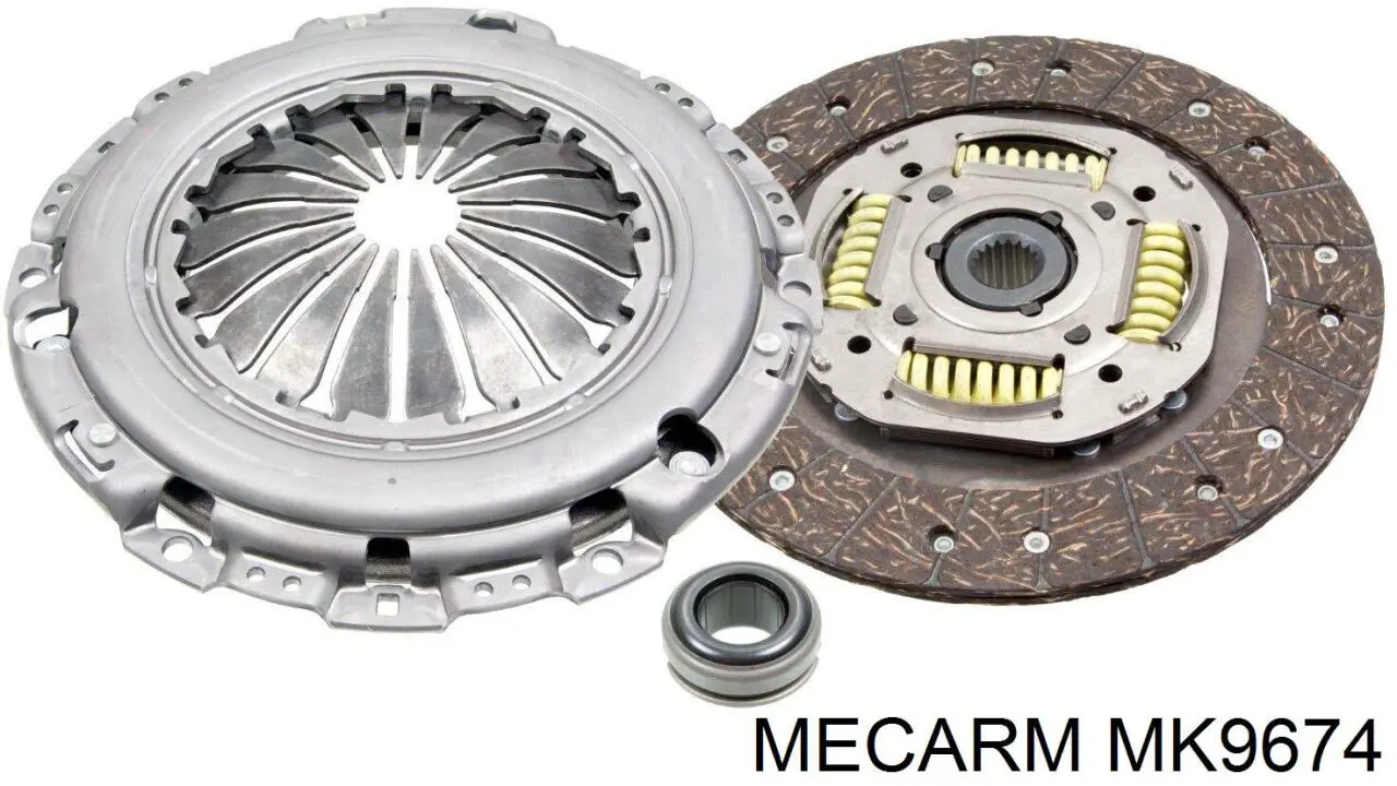 Комплект сцепления (3 части) Mecarm MK9674 цена, от 84.67 USD