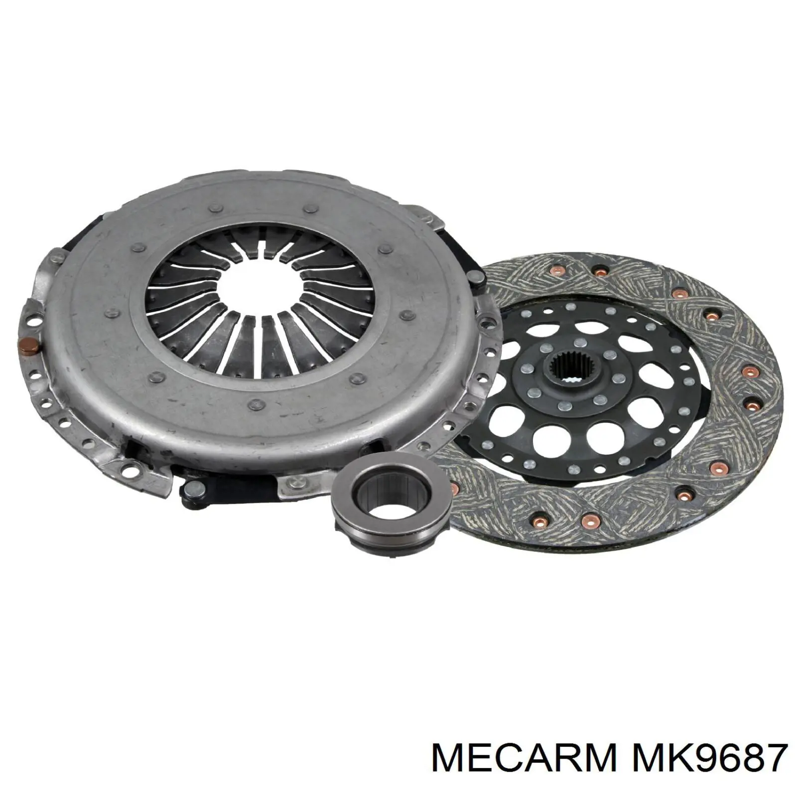 Комплект сцепления (3 части) Mecarm MK9687 цена, от 203.96 USD