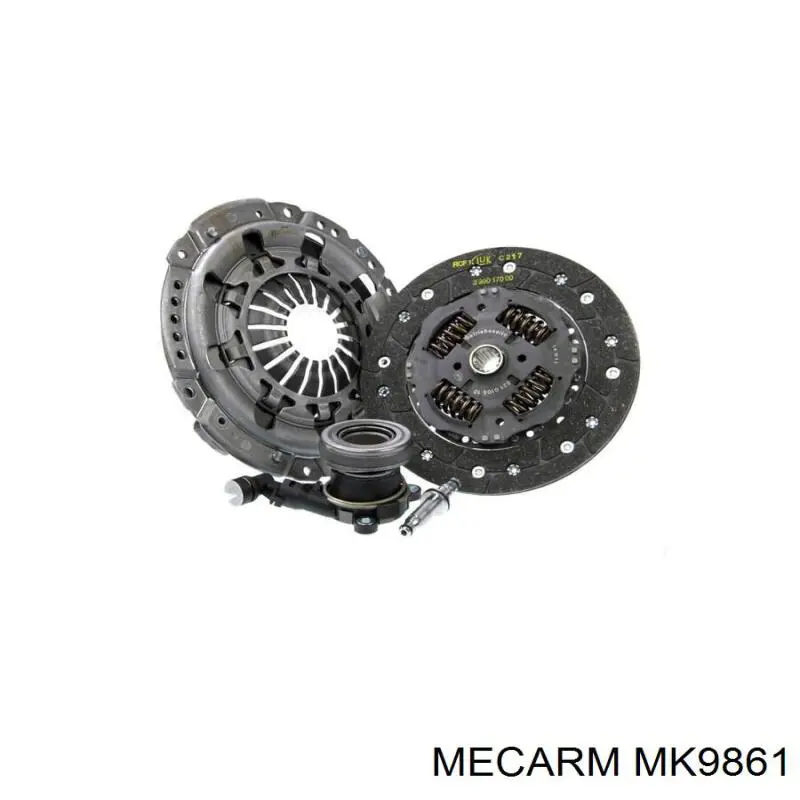 Комплект сцепления (3 части) Mecarm MK9861 цена, от 134.28 USD