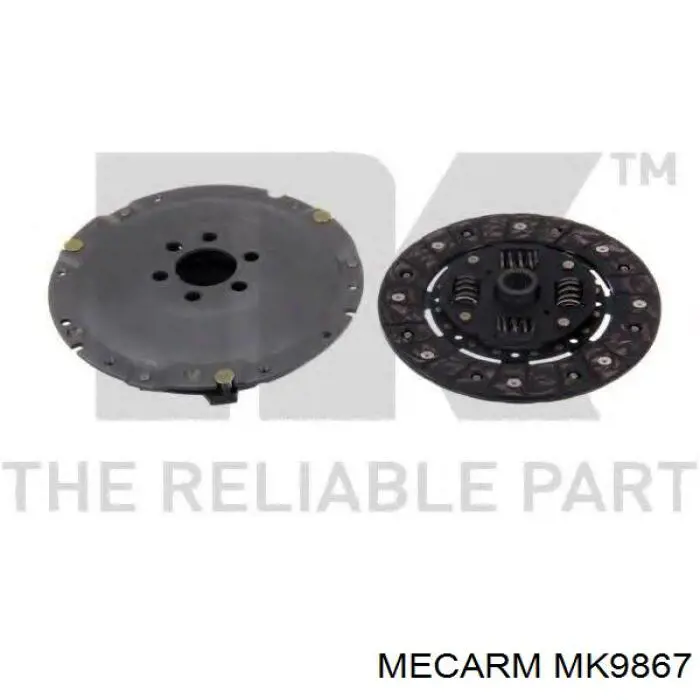 Купить MK9867 Mecarm Комплект сцепления (диск, корзина, подшипник)