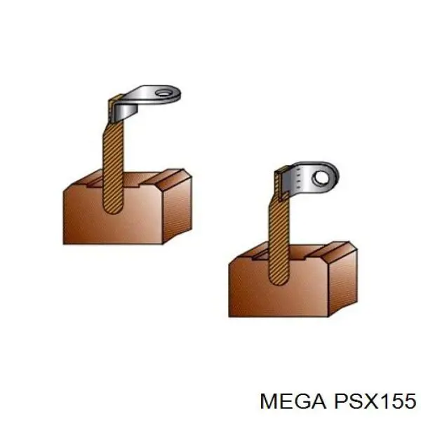 PSX155 Mega щетка стартера