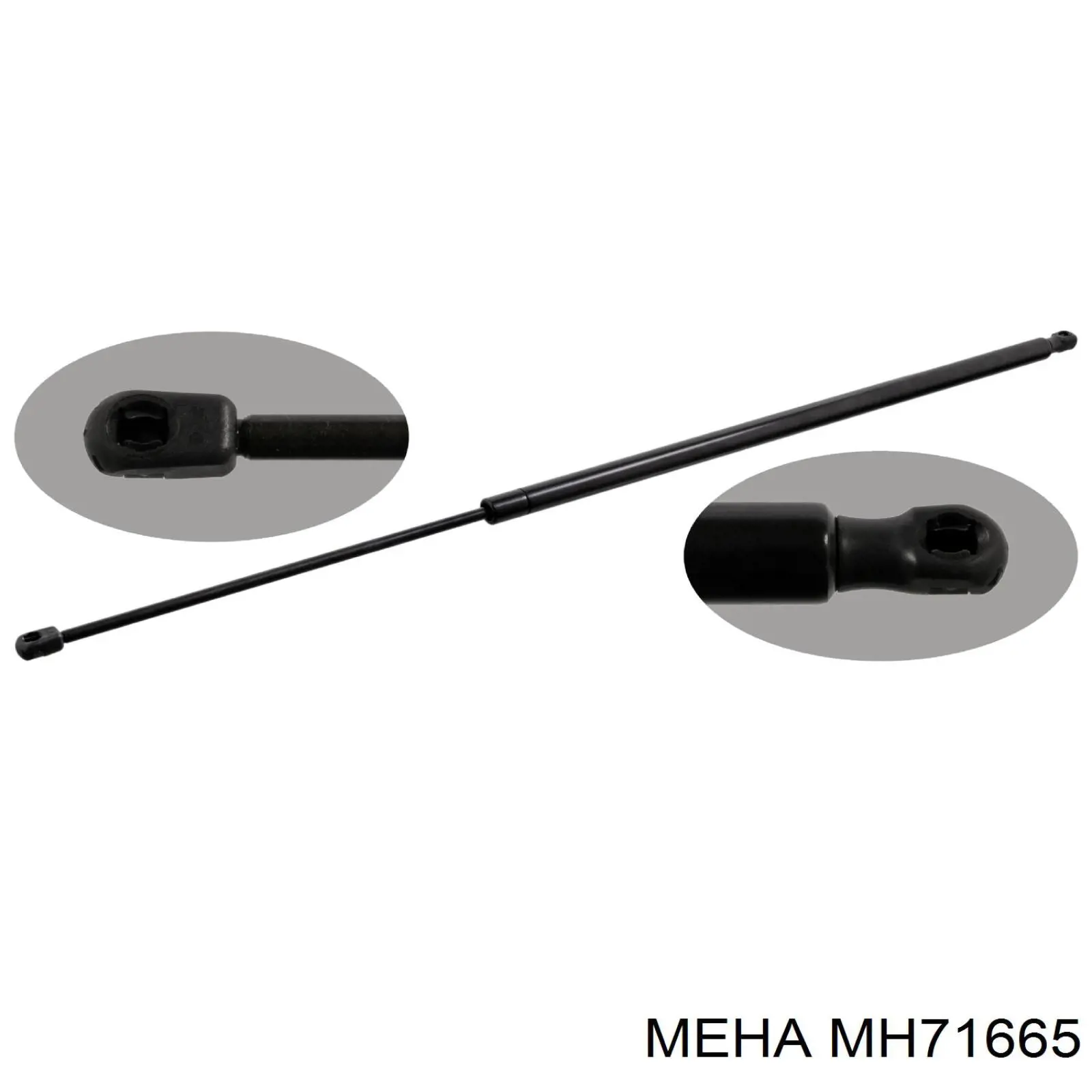 Amortiguador de maletero MH71665 Meha