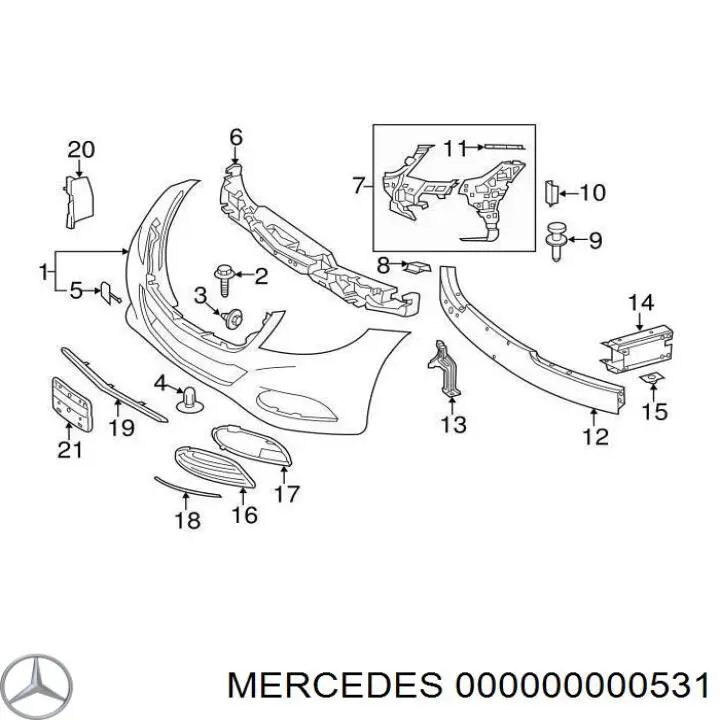 N000000000531 Mercedes 