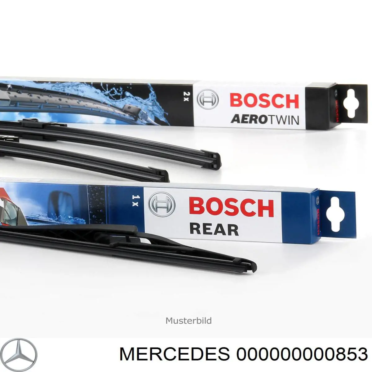 000000000853 Mercedes Лампочка плафона освещения салона/кабины