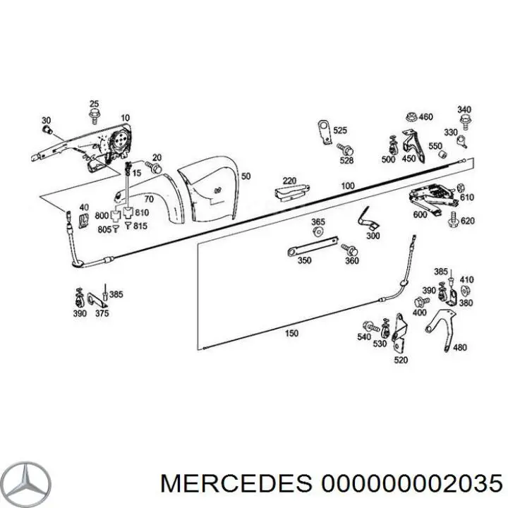  Mercedes N000000002035 цена, от 1.78 USD