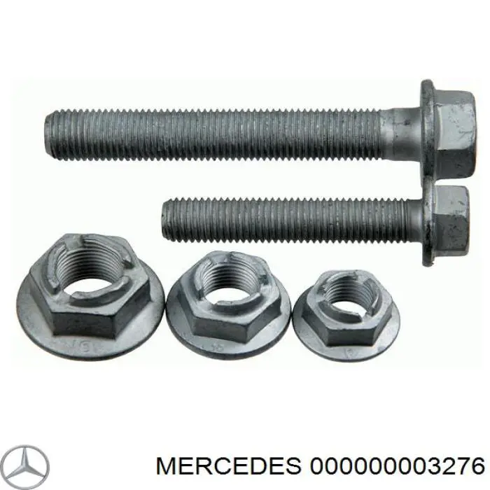 000000003276 Mercedes porca de parafuso de fixação de braço oscilante dianteiro inferior