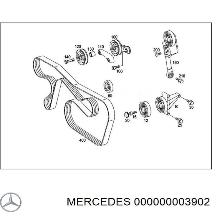 Купить N000000003902 Mercedes 