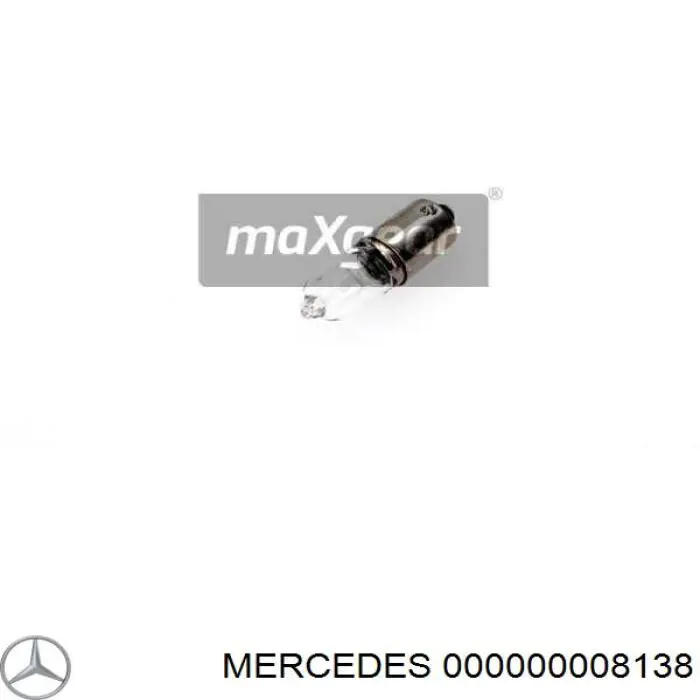 Лампочка накаливания Mercedes 000000008138 цена, от 2.20 USD