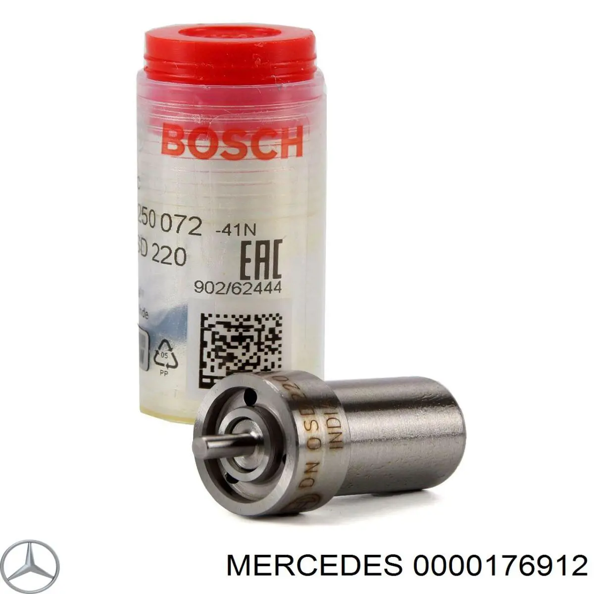 0000176912 Mercedes pulverizador de diesel do injetor