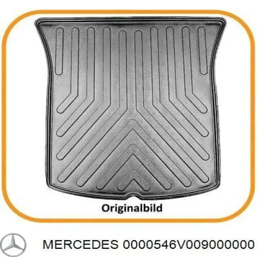 Ручка передней двери внутренняя, правая Mercedes 0000546V009000000
