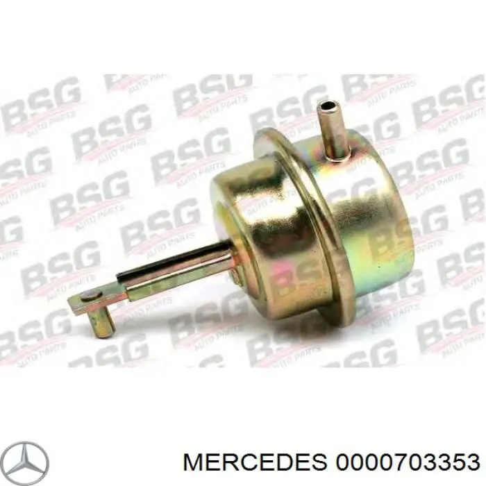 0000703353 Mercedes клапан тнвд отсечки топлива (дизель-стоп)