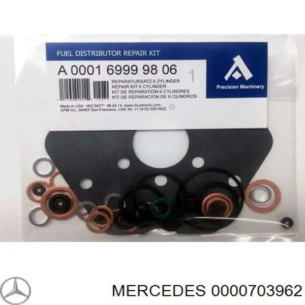 Регулятор давления топлива в баке 2437020007 Mercedes