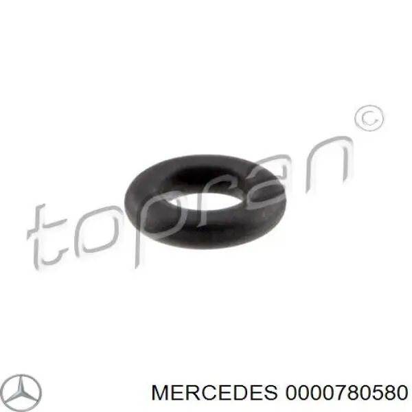 Кольцо уплотнительное штуцера обратного шланга форсунки Mercedes 0000780580 цена, от 1.32 USD