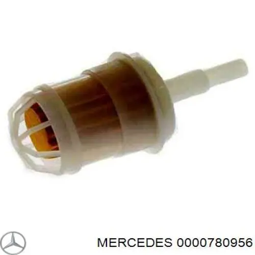 Фильтр вакуумной системы двигателя Mercedes 0000780956