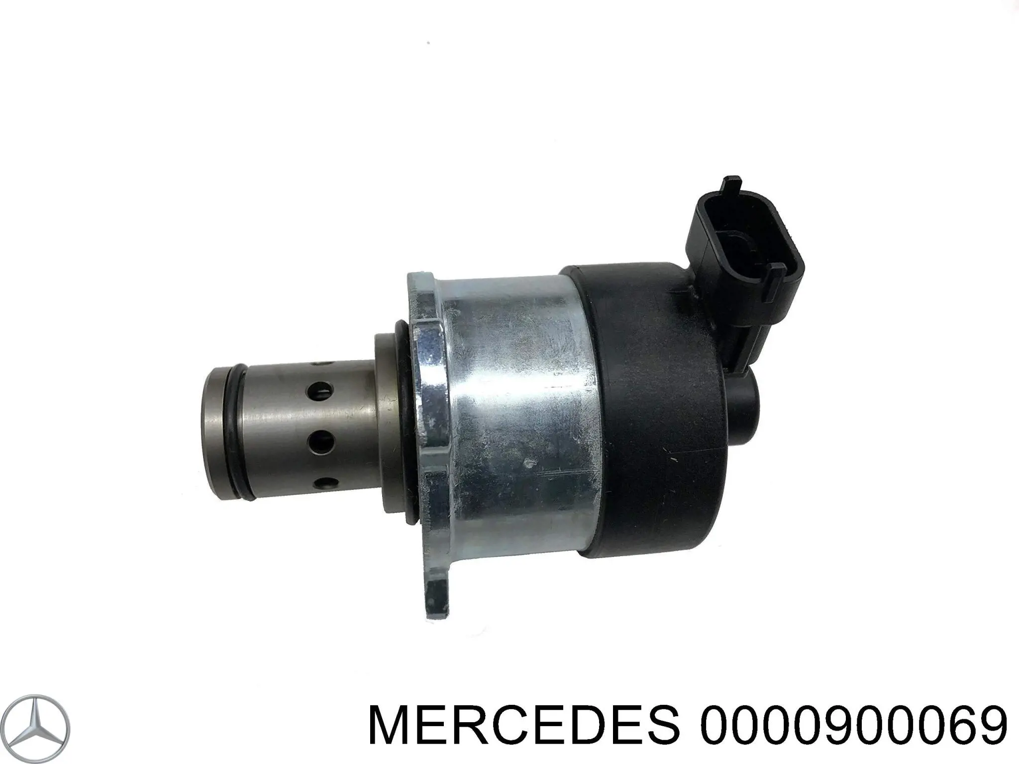 0000900069 Mercedes válvula de regulação de pressão (válvula de redução da bomba de combustível de pressão alta Common-Rail-System)