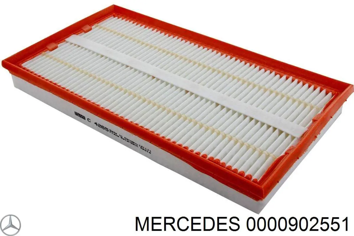 0000902551 Mercedes воздушный фильтр