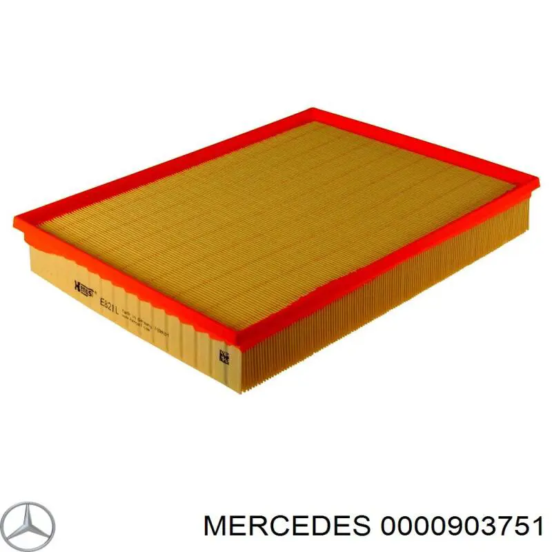 Купить 0000903751 Mercedes Автомобильный фильтр воздуха