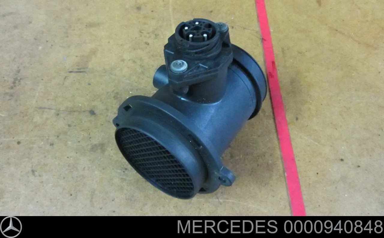 0000940848 Mercedes sensor de fluxo (consumo de ar, medidor de consumo M.A.F. - (Mass Airflow))