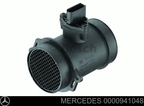 0000941048 Mercedes sensor de fluxo (consumo de ar, medidor de consumo M.A.F. - (Mass Airflow))