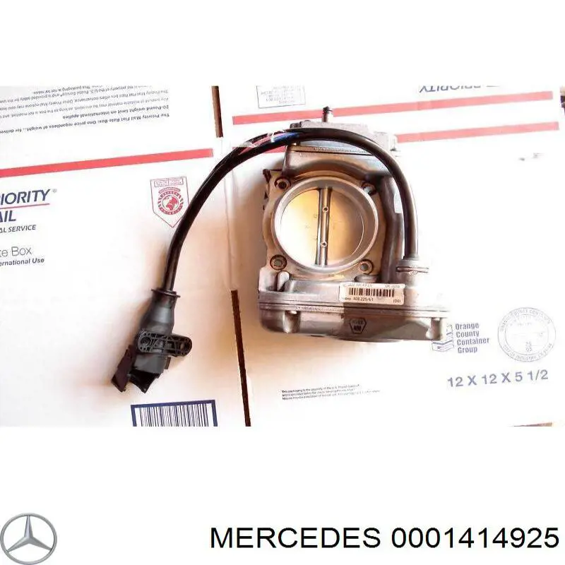 Заслонка воздушная Mercedes 0001414925
