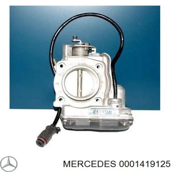 0001419125 Mercedes válvula de borboleta montada