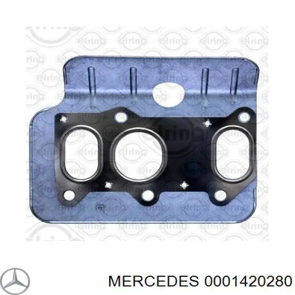 0001420280 Mercedes прокладка выпускного коллектора правая