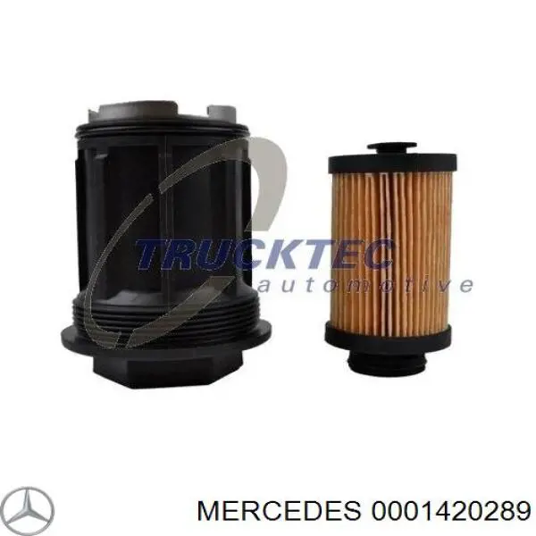0001420289 Mercedes сажевый фильтр системы отработавших газов
