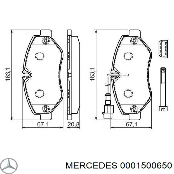 Автомобильный генератор Mercedes 0001500650 цена, от 152.03 USD